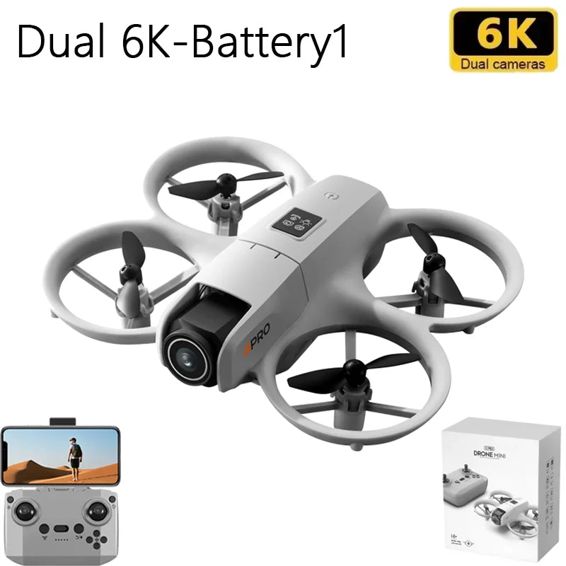Drone i1PRO original RC profissional com câmera 8K, 5G WIFI, FPV UAV com tela, controle remoto, quadricóptero aéreo para presente