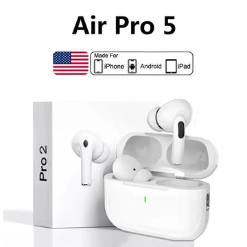 Fones de ouvido Bluetooth Air Pro originais Bluetooth 5.3 Fones de ouvido para jogos para iPhone Apple Xiaomi Android