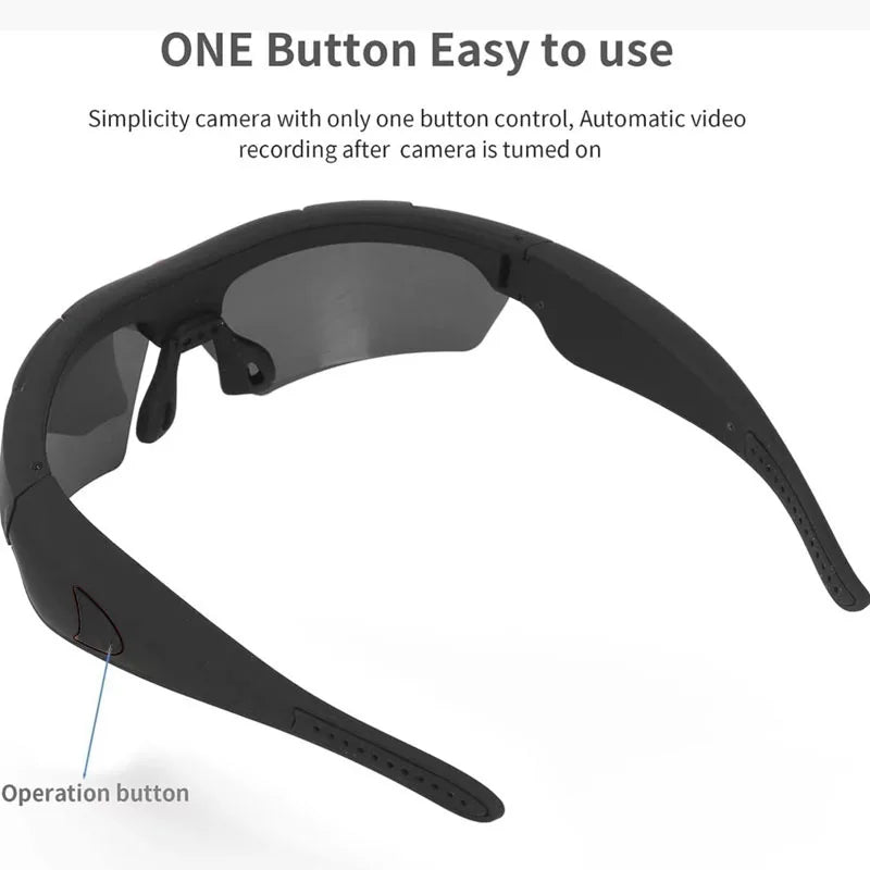 Xiaomi 4K Mini Camera Glasses Polarized Lens Wearable Outdoor Sport DVR Video Surveillance Cam Security Protection Video Camera