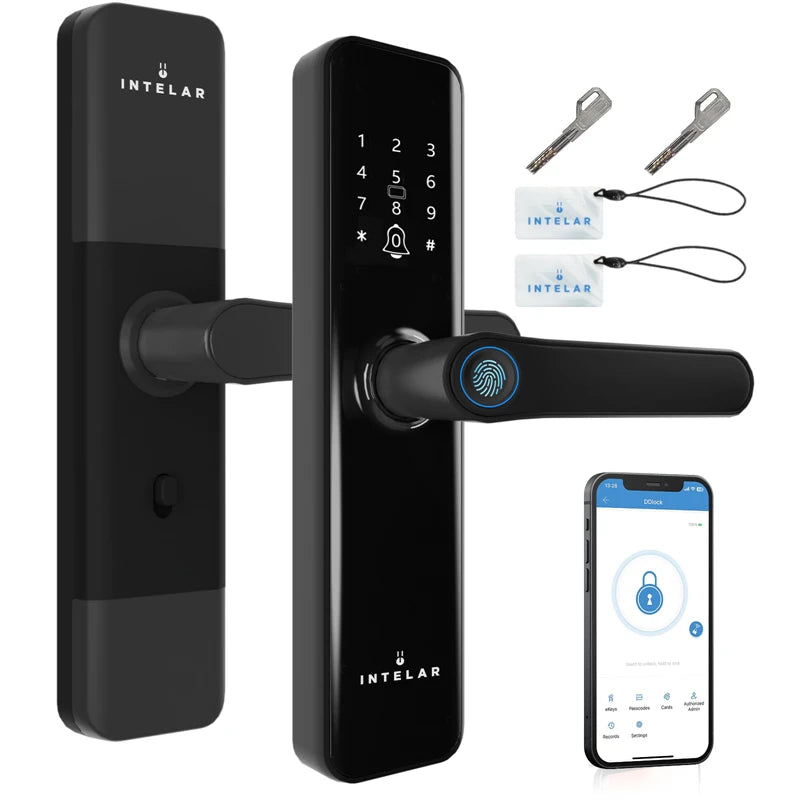 Fechadura de impressão digital para casa