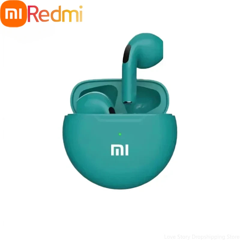 Fones de ouvido Xiaomi Redmi Pro6 TWS sem fio Bluetooth com controle de toque, som Hi-Fi, esportivo, com microfone