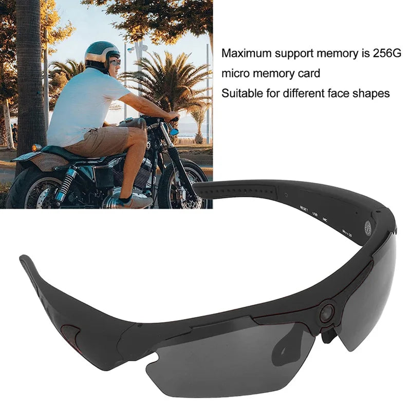 Xiaomi 4K Mini Camera Glasses Polarized Lens Wearable Outdoor Sport DVR Video Surveillance Cam Security Protection Video Camera
