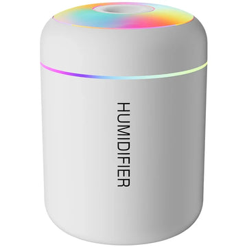 Mini umidificador de ar 180ml, difusor de aroma elétrico USB, purificador de óleos essenciais, névoa aromaterapia, luzes para carro, casa e quarto