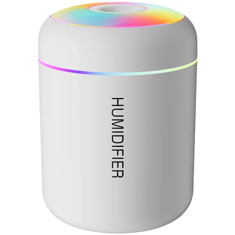 Mini umidificador de ar 180ml, difusor de aroma elétrico USB, purificador de óleos essenciais, névoa aromaterapia, luzes para carro, casa e quarto