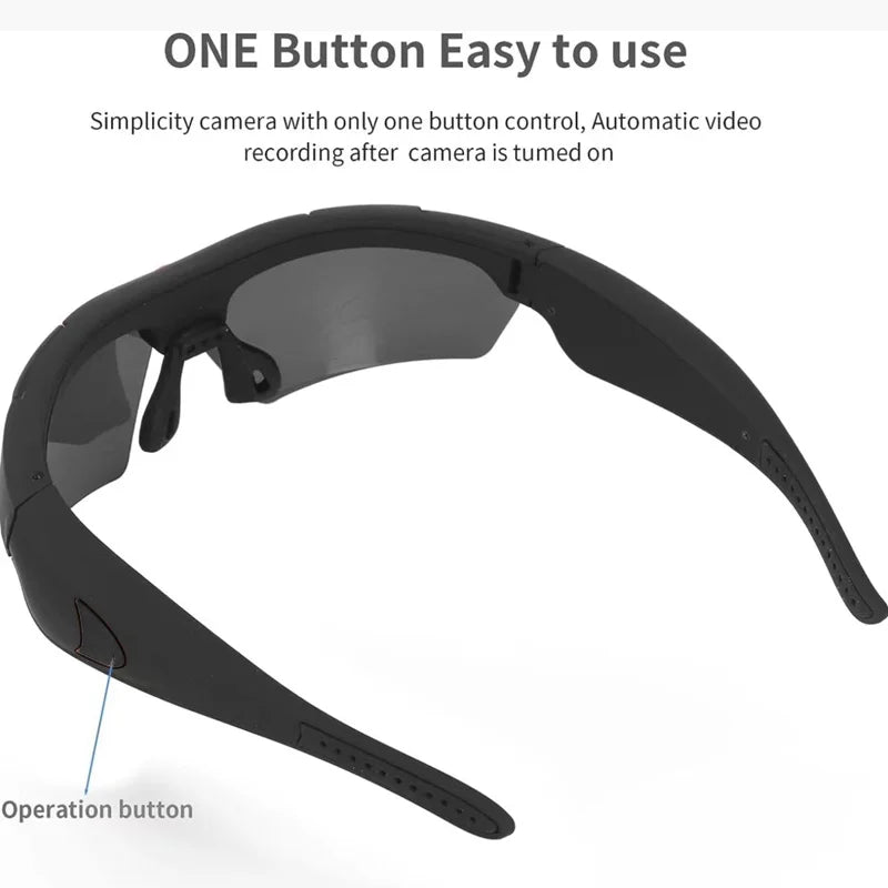 Xiaomi 4K Mini Camera Glasses Polarized Lens Wearable Outdoor Sport DVR Video Surveillance Cam Security Protection Video Camera