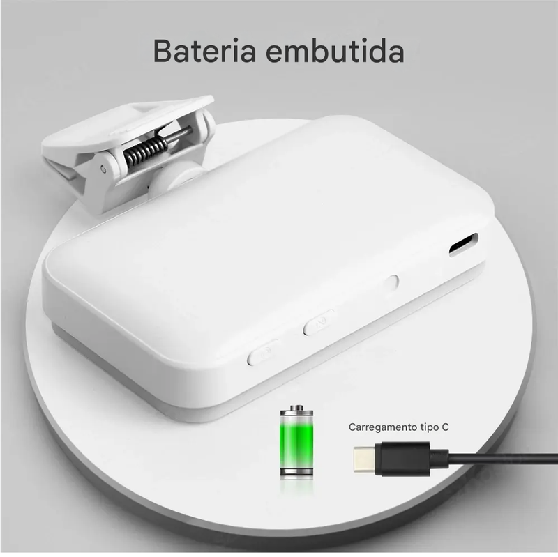 Luz de LED para conteúdo