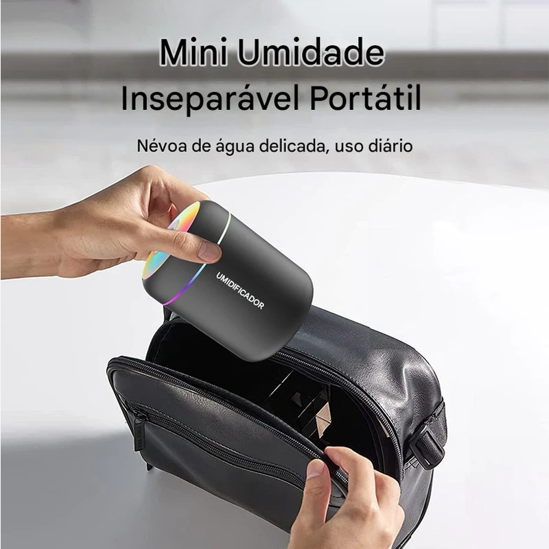 Mini umidificador de ar 180ml, difusor de aroma elétrico USB, purificador de óleos essenciais, névoa aromaterapia, luzes para carro, casa e quarto